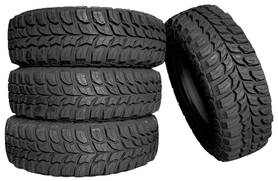 SET OF 4 CROSSWIND M/T LT235/75R15-6PR Mud-Terrain tire for Light