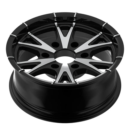 CW516 15X6, 6X5.5 6-LUG RHINO ALUMINUM TRAILER RV WHEEL