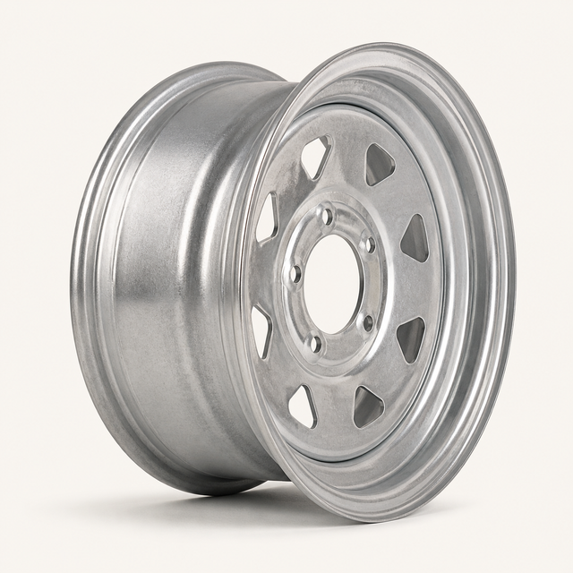 12x4 Trailer Wheel 5 Lug (5x4.5) Steel Galvanized — NCC