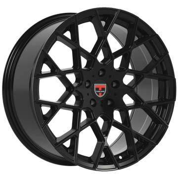 20x9 Wheel Rim 5x114.3 +35 Gloss Black — Tuscani 203