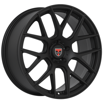 20x9 Wheel Rim 5x114.3 +35 Satin Black — Tuscani 204