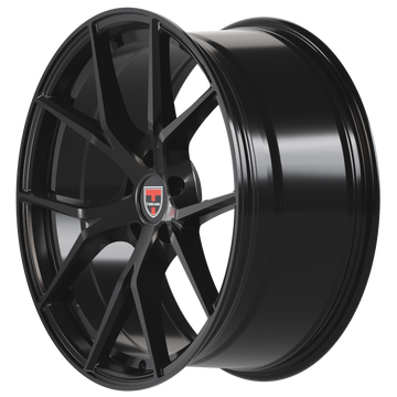 20x9 Wheel Rim 5x114.3 +35 Gloss Black — Tuscani 205