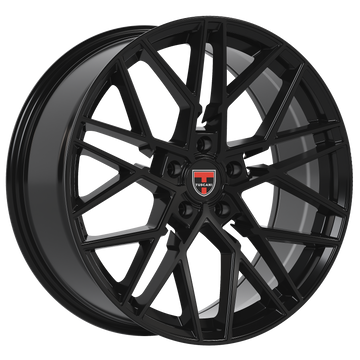 20x8.5 Wheel Rim 5x114.3 +35 Gloss Black — Tuscani 207