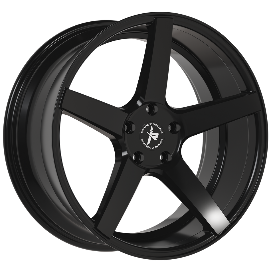 Impact Racing 18X8.5 Wheel 5X114.3 PCD/40mm Offset/ 73.1mm CB/ GLOSS BLACK Rims