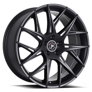 Impact Racing 18X8 Wheel |5X112 PCD |40mm Offset |73.1mm CB Satin Black Rims