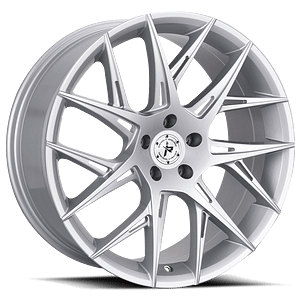 Impact Racing 20X8.5 Wheel |5X114.3 PCD |35mm Offset |73.1mm CB Silver Rims