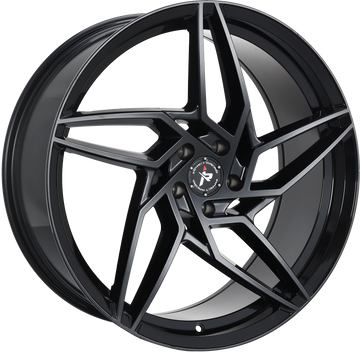 Impact Racing 20X8.5 Wheel |5X108 PCD |35mm Offset |73.1mm CB Gloss Black Rims