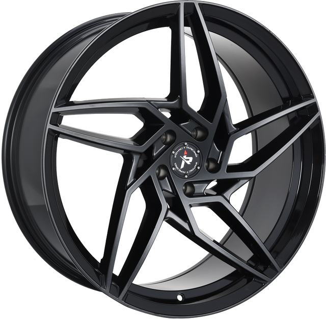 Impact Racing 20X8.5 Wheel |5X108 PCD |35mm Offset |73.1mm CB Gloss Black Rims