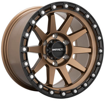 17x9.0 Off-Road Wheel Rim 5x127 +12 Bronze — Impact Offroad 882BRZ