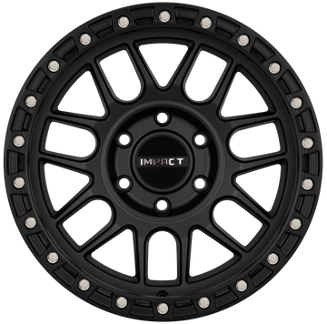 17x9 Off-Road Wheel Rim 6x139.7 Satin Black — Impact Offroad 8808