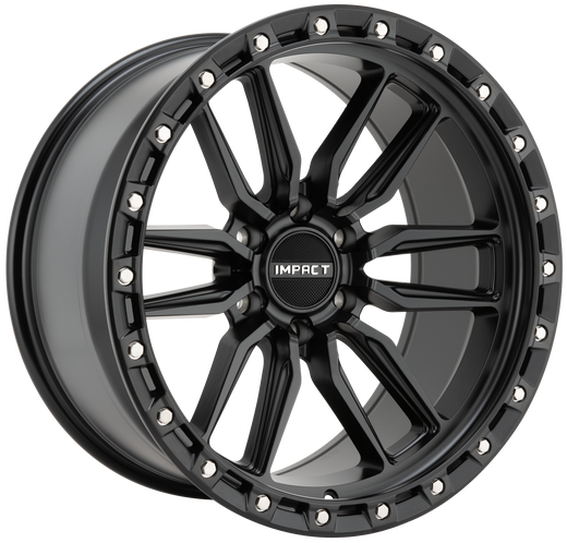 17x9 Off-Road Wheel Rim 6x139.7 Satin Black - Impact Offroad 8810