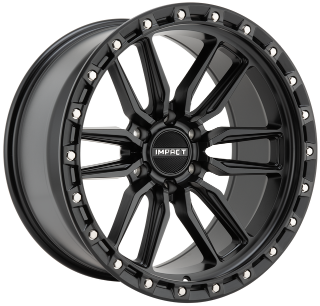 17x9 Off-Road Wheel Rim 6x139.7 Satin Black — Impact Offroad 8810