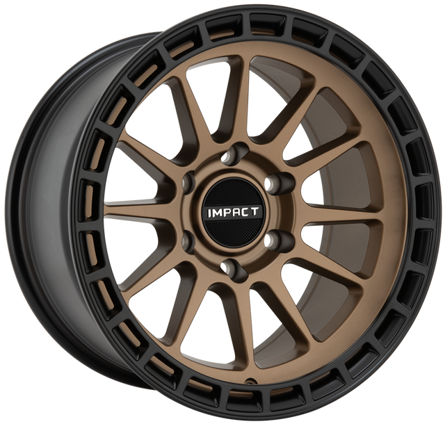 17x9 Off-Road Wheel Rim 5x127 +12 Bronze — Impact Offroad 881