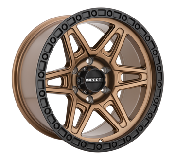 17x9.0 Off-Road Wheel Rim 6x139.7 +12 Bronze — Impact Offroad 881BRZ