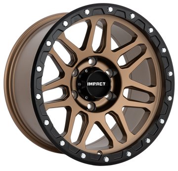 17x9.0 Off-Road Wheel Rim 5x127 +12 Bronze — Impact Offroad 883BRZ