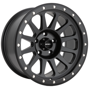 17x9 Off-Road Wheel Rim 5x127 +12 Satin Black — Impact Offroad 884