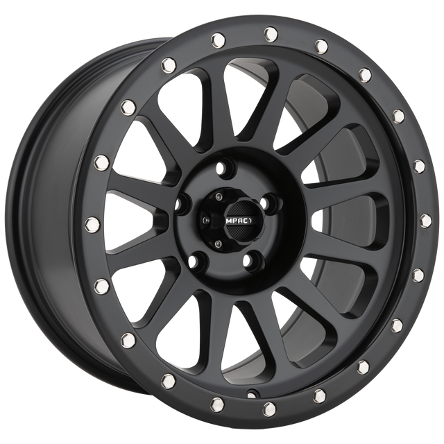 17x9 Off-Road Wheel Rim 5x127 +12 Satin Black — Impact Offroad 884