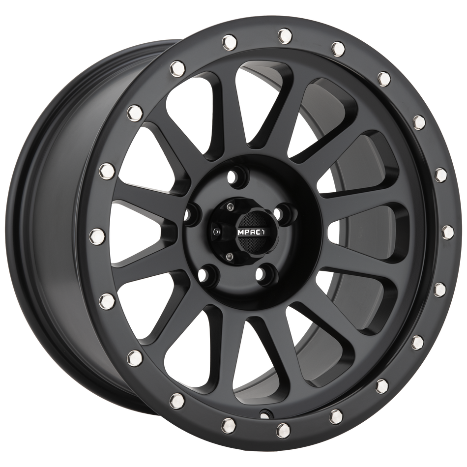 Impact Offroad 17X9 Offroad Wheel |5X127 PCD |-12mm Offset |79.5mm CB Satin Black Rims