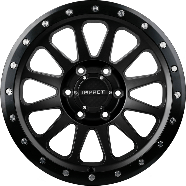 17x9 Off-Road Wheel Rim 6x139.7 Satin Black — Impact Offroad 884