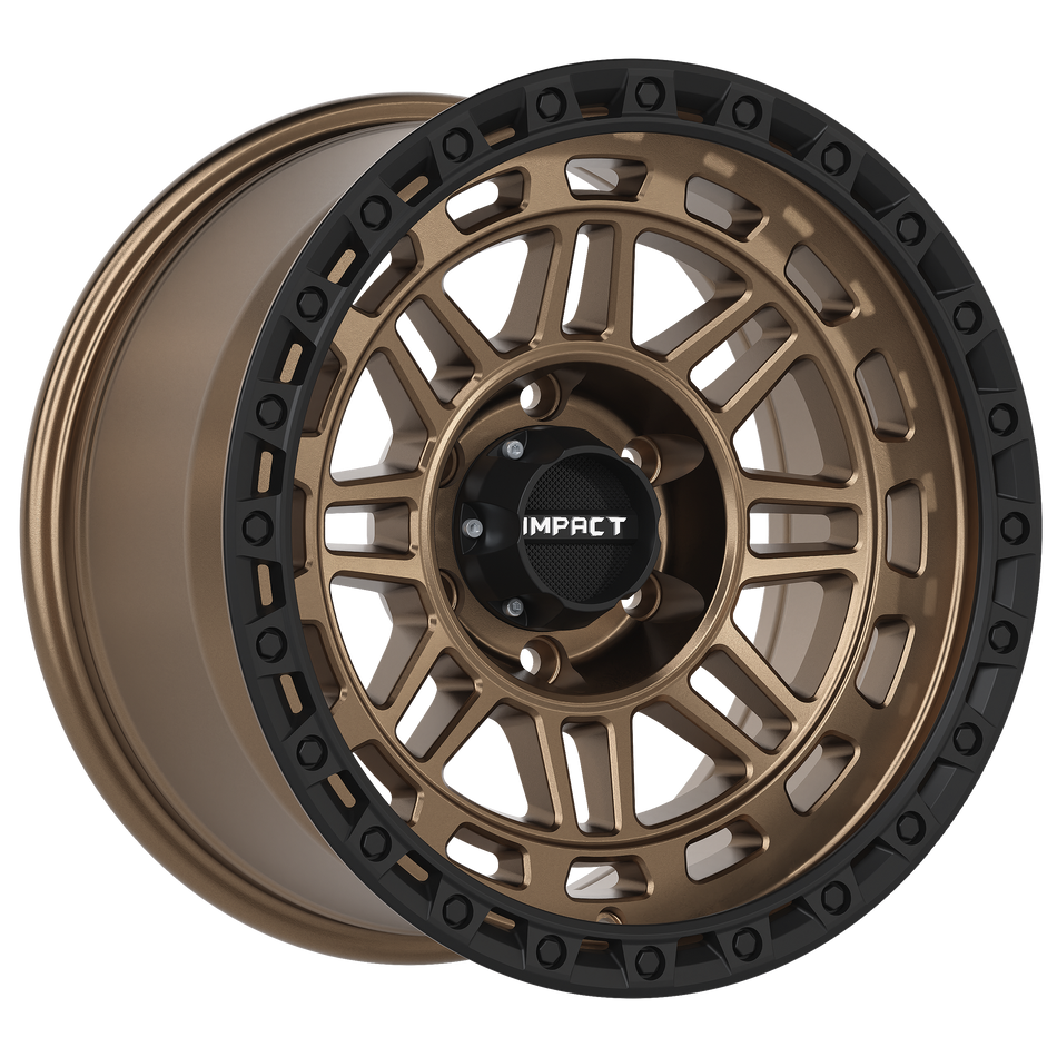 Impact Offroad 17X9 Offroad Wheel 8806|6X139.7 PCD |0mm Offset |107.7mm CB BRONZE/BLACK BEED Rims