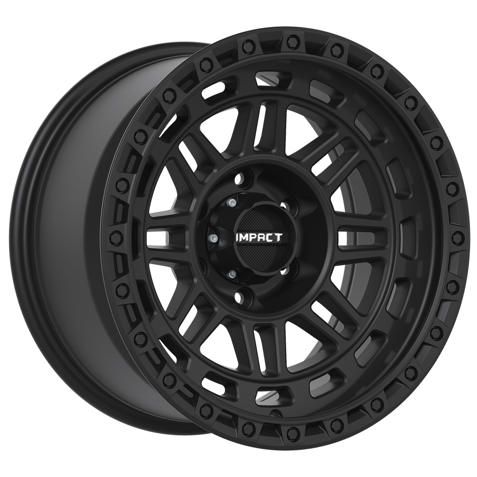 Impact Offroad 17X9 Offroad Wheel |6X139.7 PCD |0mm Offset |107.7mm CB Satin Black Rims