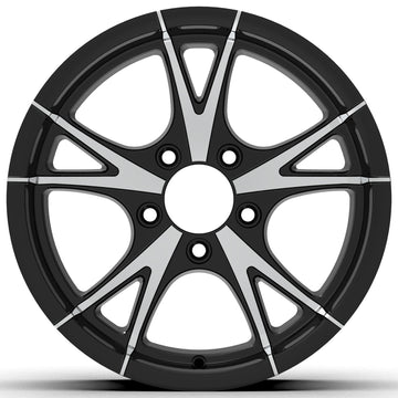 CW515 15X5, 5X4.5 5 LUG RHINO ALUMINUM TRAILER RV WHEEL