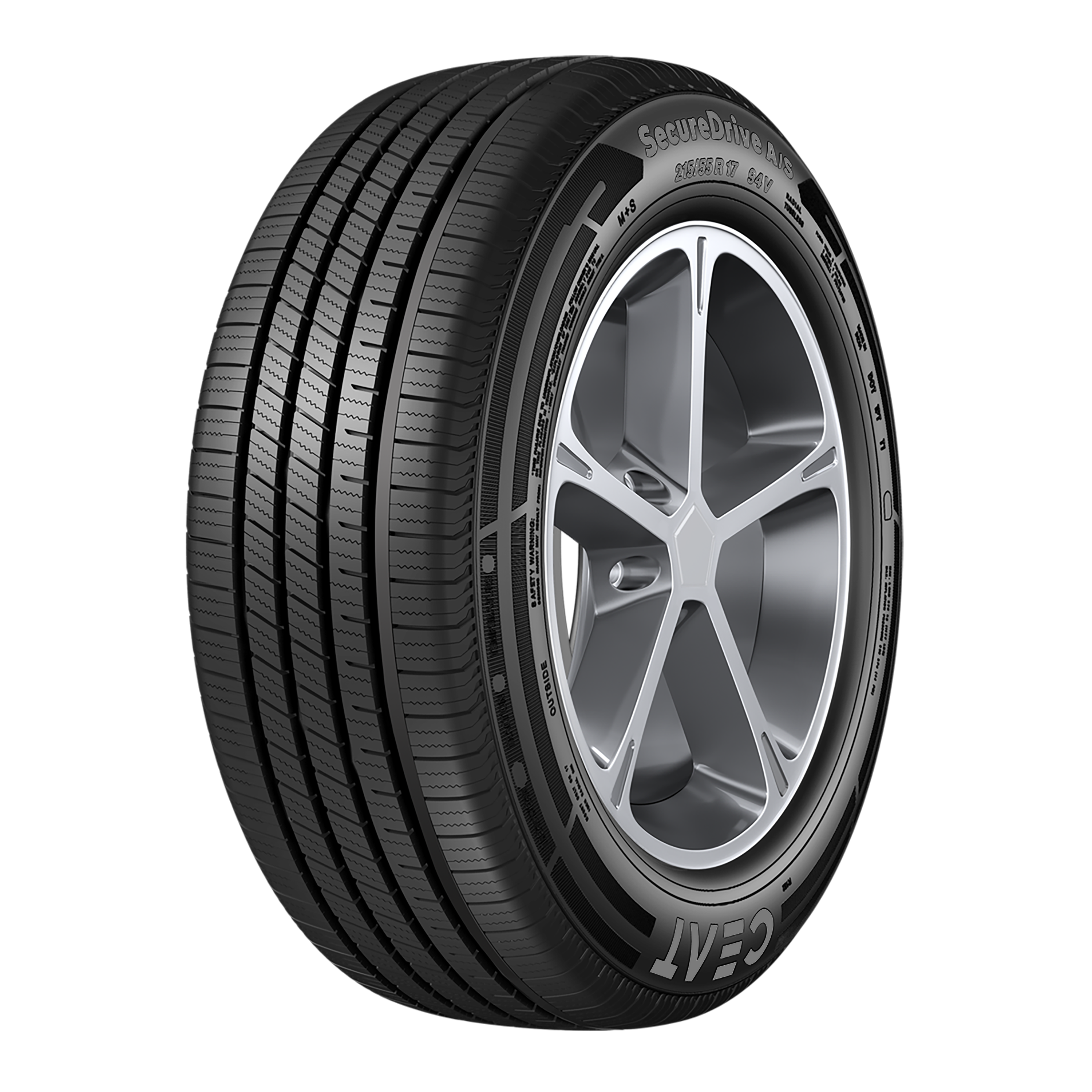CEAT SecuraDrive 215/55R17 94V Tires