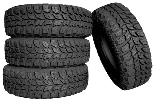SET OF 4 CROSSWIND M/T LT235/75R15-6PR Mud-Terrain tire for Light Trucks and SUVs