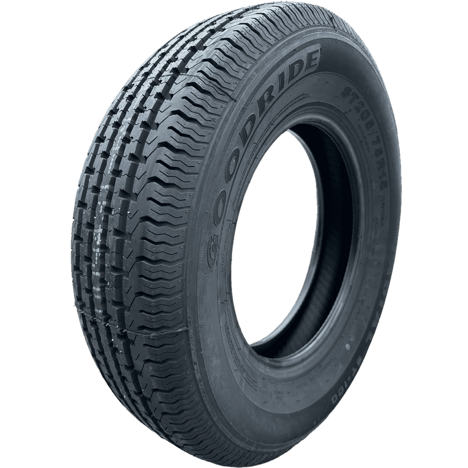 SET OF 4 GOODRIDE ST100 205/75R15 Trailer Tires
