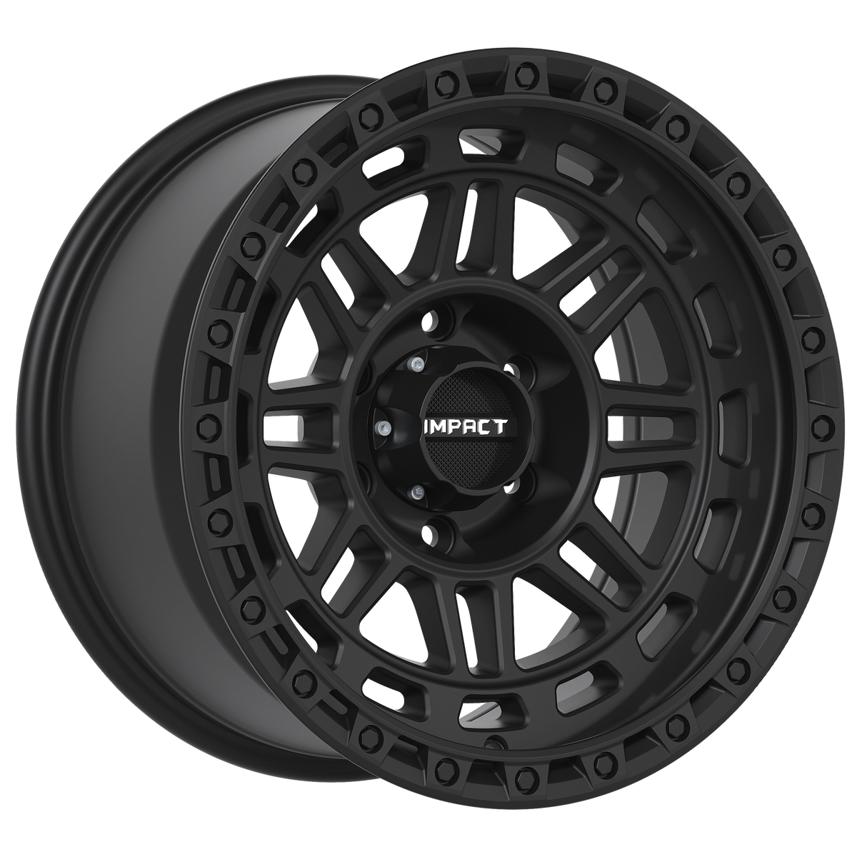 17x9 Off-Road Wheel Rim 5x127 -12 Satin Black — Impact Offroad 8806