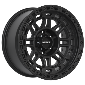 17x9 Off-Road Wheel Rim 5x127 -12 Satin Black — Impact Offroad 8806