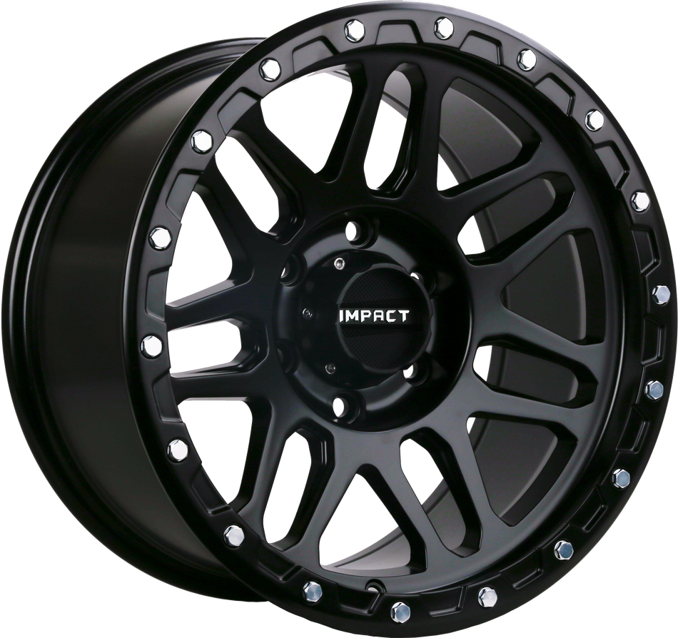 Impact Offroad 17X9.0 Offroad Wheel 883 6X139.7 PCD/0mm Offset/ 106.1mm CB/ Satin Black Rims