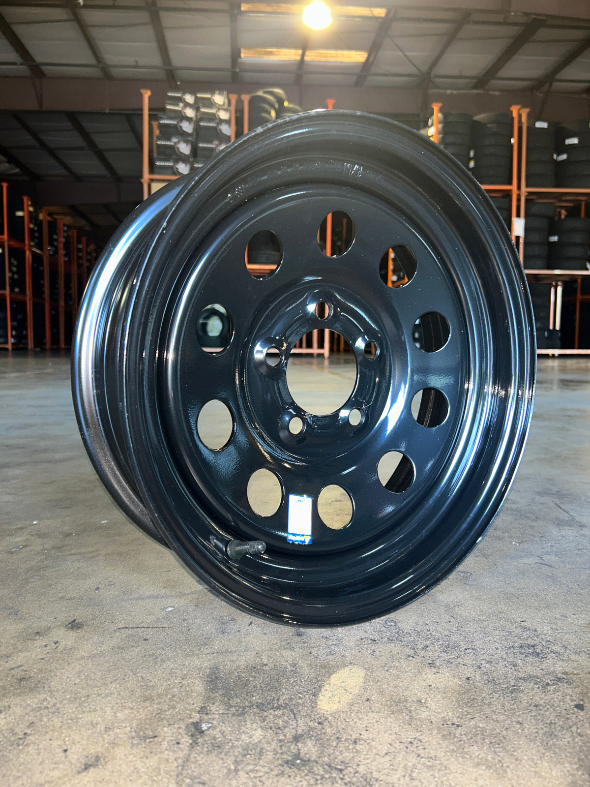 15x5 Trailer Wheel 5 Lug (5x4.5) Steel Black Modular — NCC — TireGuru item F2119155011