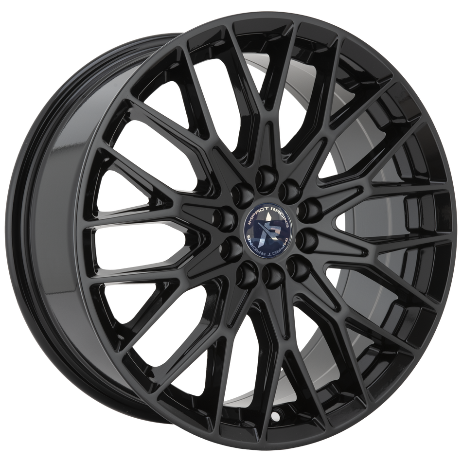 Impact Racing 18X8.0 Wheel 501GB|5X112/114.3 PCD |38mm Offset |73.1mm CB Gloss black Rims