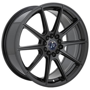 Impact Racing 18X8.0 Wheel 503GB|5X108/114.3 PCD |38mm Offset |73.1mm CB Gloss black Rims