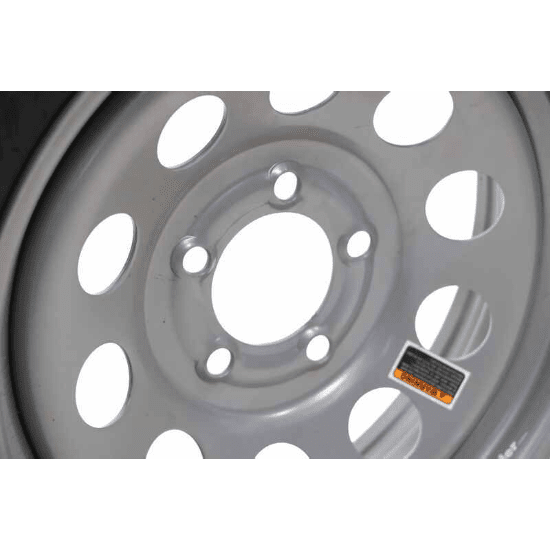 CASTLE ROCK ST205/75R14-8PR Trailer Tire and 5 Lug Galvanized Wheel Bundle