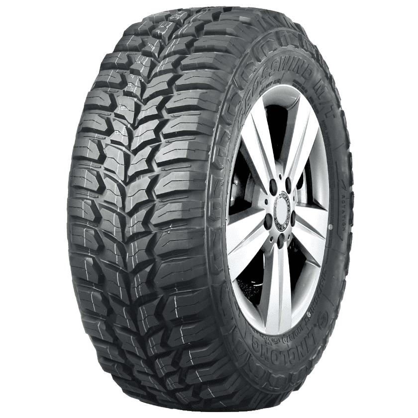 SET OF 4 CROSSWIND M/T LT265/70R17 121/118Q, E 10 Ply Mud-Terrain Tire for Light Trucks and SUVs