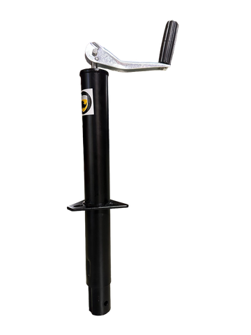 RHINO TOPWIND A-FRAME TRAILER JACK 14" BLACK PAINTED